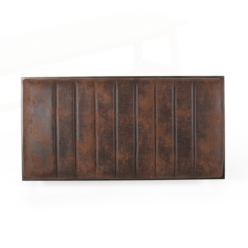 Comfortable Upholstered Ottoman Bench for Versatile Home Use