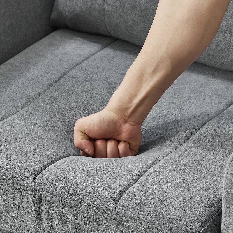 31.5" Pull Out Sofa Bed, 5-Position Adjustable Backrest, Side Pockets