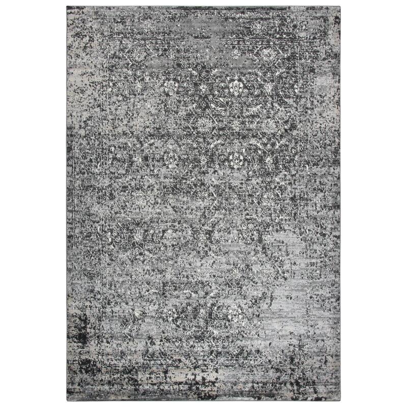 Alora Decor Easton Collection Abstract Rug - 8' x 10' - Brown