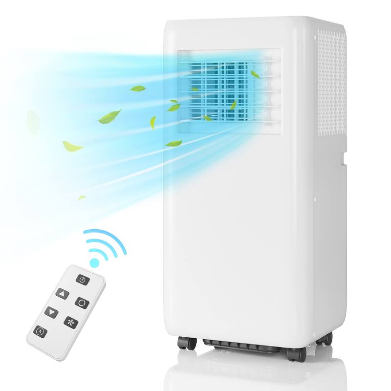 Portable Air Conditioner for Indoor Rooms, 3-In-1 AC Unit for Bedroom - White