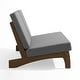 preview thumbnail 51 of 130, Outdoor Teak Patio Furniture 2 Club Chairs Loveseat Table
