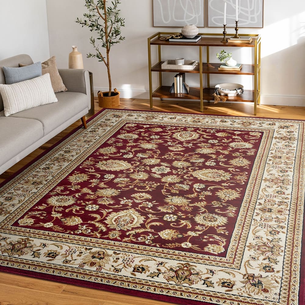 Soho Traditional Floral Oriental Indoor Area Rug