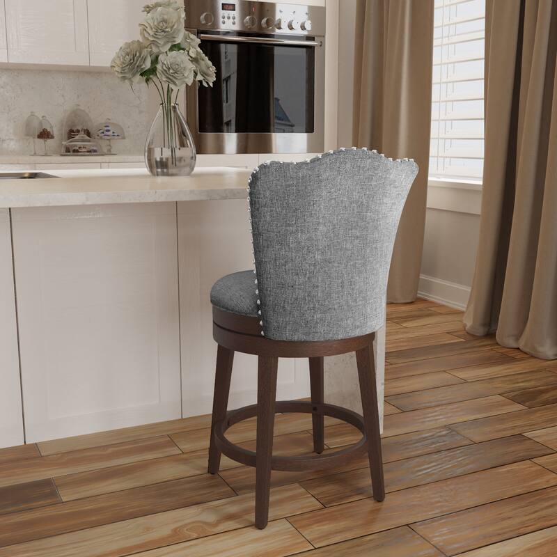 Hillsdale Edenwood Wood Swivel Stool
