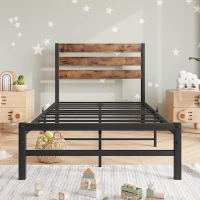 Twin Size Platform Bed Frame