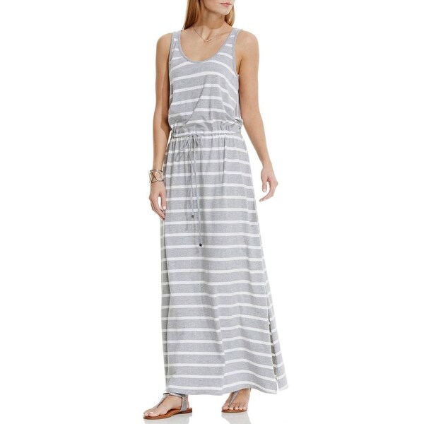 striped tank maxi dress