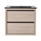 Option Plain Light Oak with Black Ceramic Top