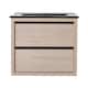 Option Plain Light Oak with Black Ceramic Top