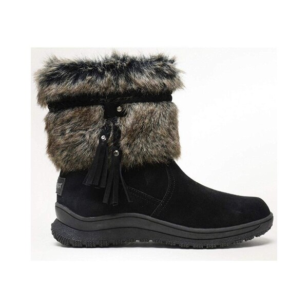 minnetonka fur boots