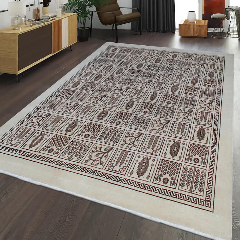 Vintage Antique Persian Bakhtiari Saunders Wool Rug - 9'9'' x 12'7''