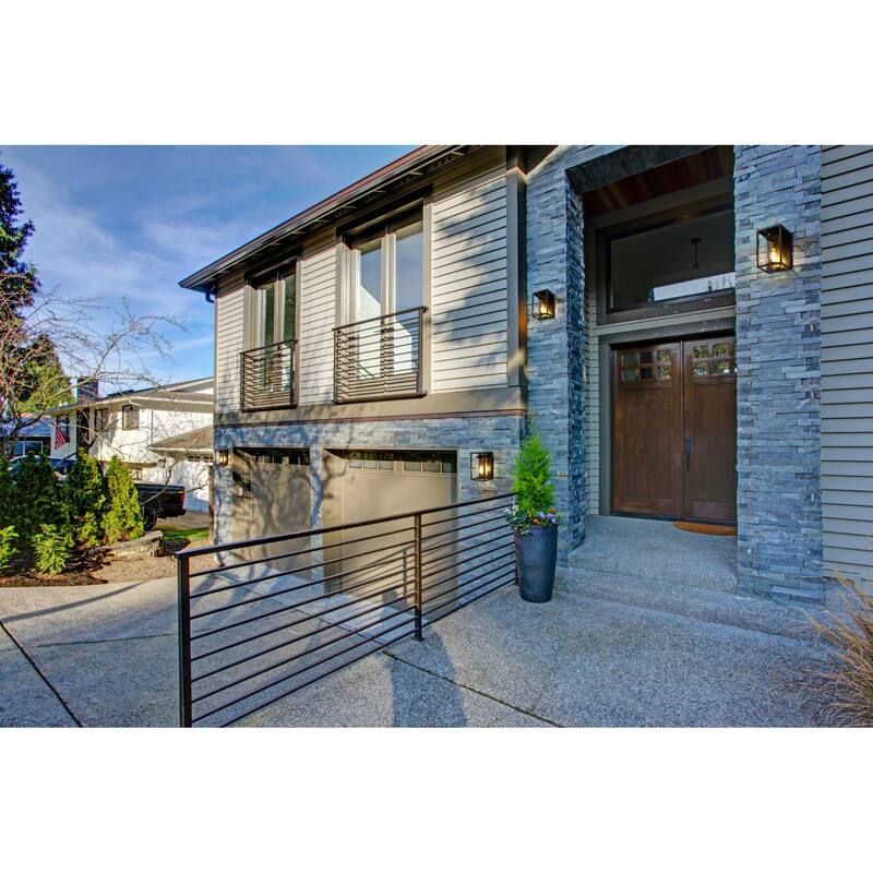 James Allan Sherman 13" Tall Outdoor Wall Sconce