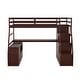 preview thumbnail 13 of 52, Merax Twin Size Loft Bed with with 7 Drawers 2 Shelves and Desk