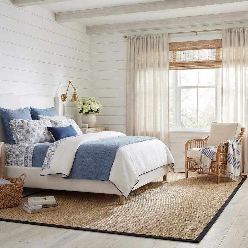 SAFAVIEH Natural Fiber Zymryd Basketweave Seagrass Rug
