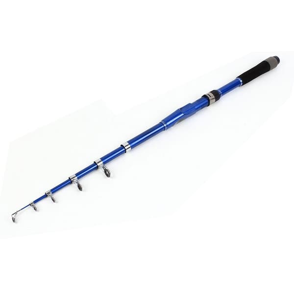 Unique Bargains Fisherman Travel Blue Telescoping 6 Sections Fish Pole  Fishing Rod 2.4 Meters - Bed Bath & Beyond - 17591466