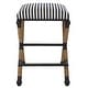 preview thumbnail 5 of 11, Uttermost Braddock Backless Counter Stool - 18.75"W x 27.63"H x 18.75"D