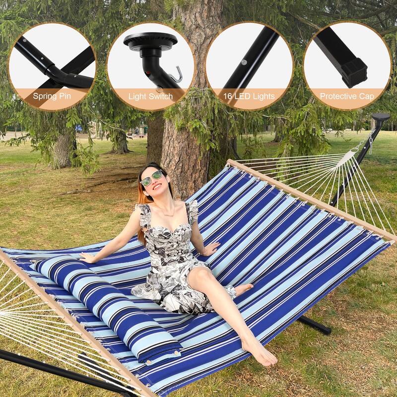 12 ft. Hammock with Stand - 149.6*55.1*45.3