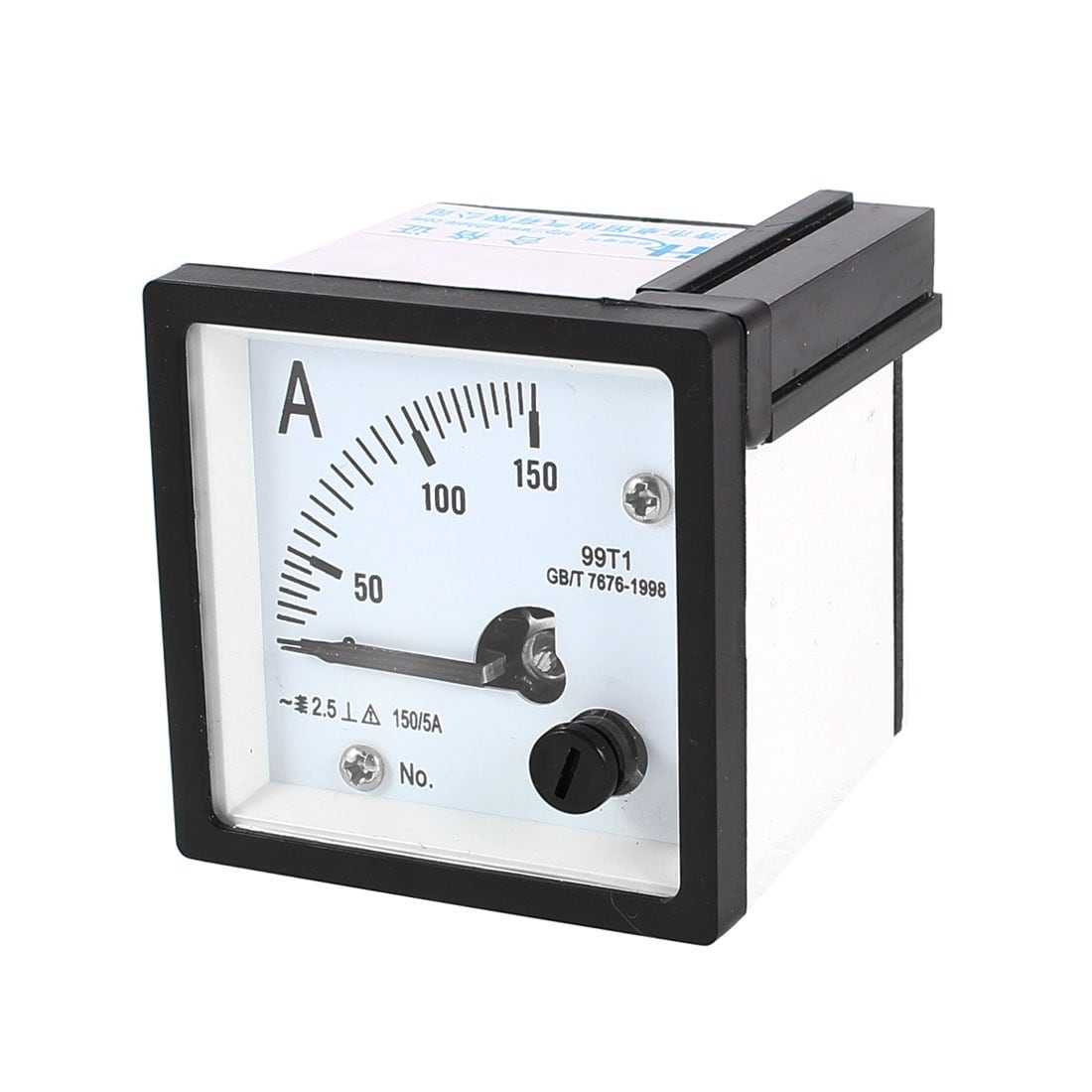 EAC 0-150A Measuring Range Panel Mounting Ammeter Ampere Meter 99T1 48mm x 48mm - 48mm x 48mm