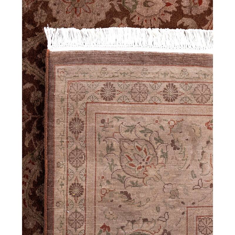 Overdyed One-of-a-Kind Hand-Knotted Area Rug - Brown - 8' 2" x 10' 5"