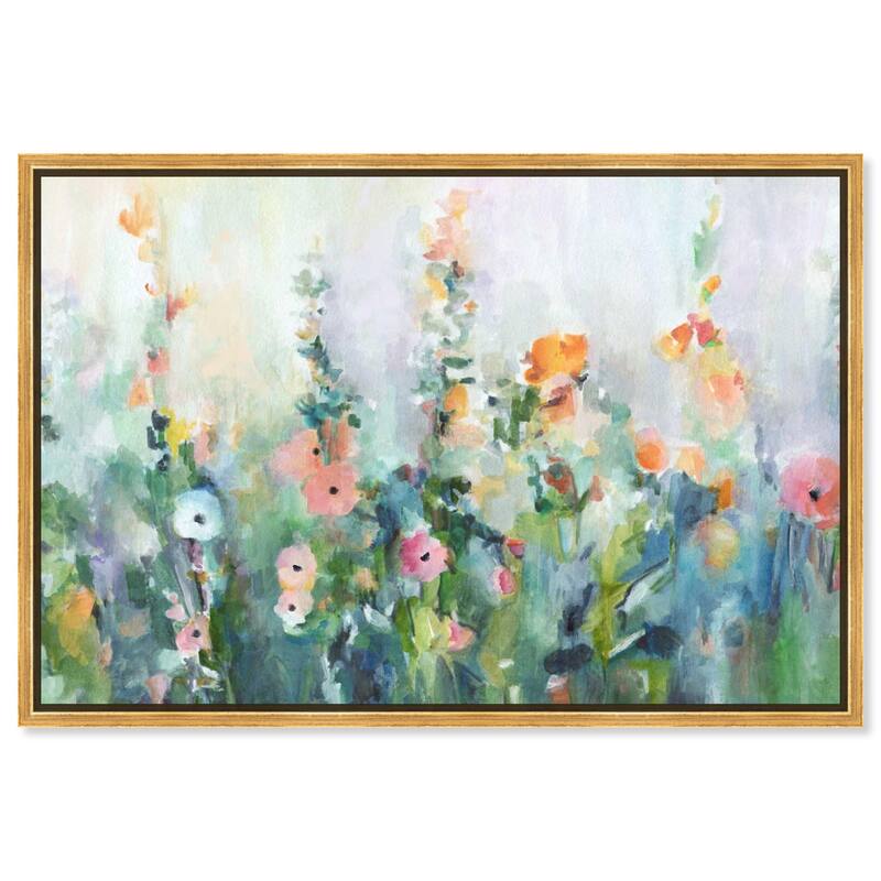 Harmony of Summer Canvas by Art Remedy - Gold - 15" x 10"