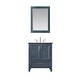 preview thumbnail 3 of 116, Altair Isla Single Bathroom Vanity Set and Aosta White Countertop without Mirror