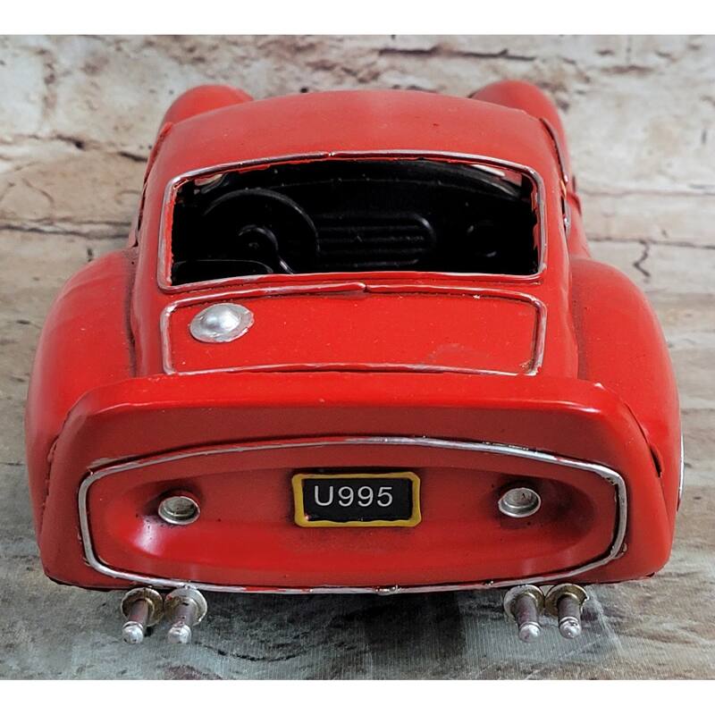 1962 Red Ferrari 250 Gto Coupe Hand Made Sculpture Figurine Figure Decor