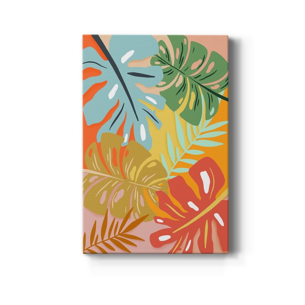Tropical Foliage I Premium Gallery Wrapped Canvas - Ready to Hang