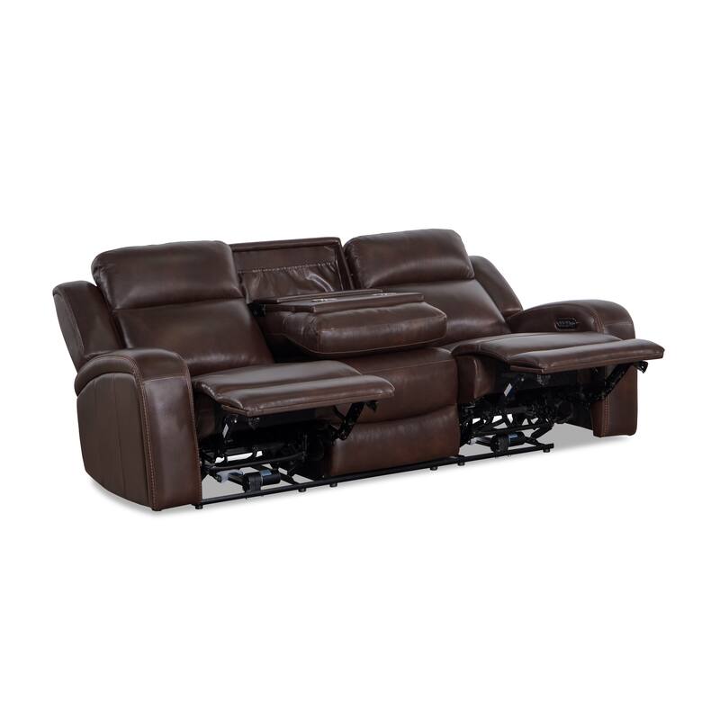 Logan Top Grain Italian Leather Sofa & Loveseat Set
