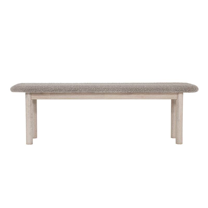 Willow Upholstered Acacia Accent Bench