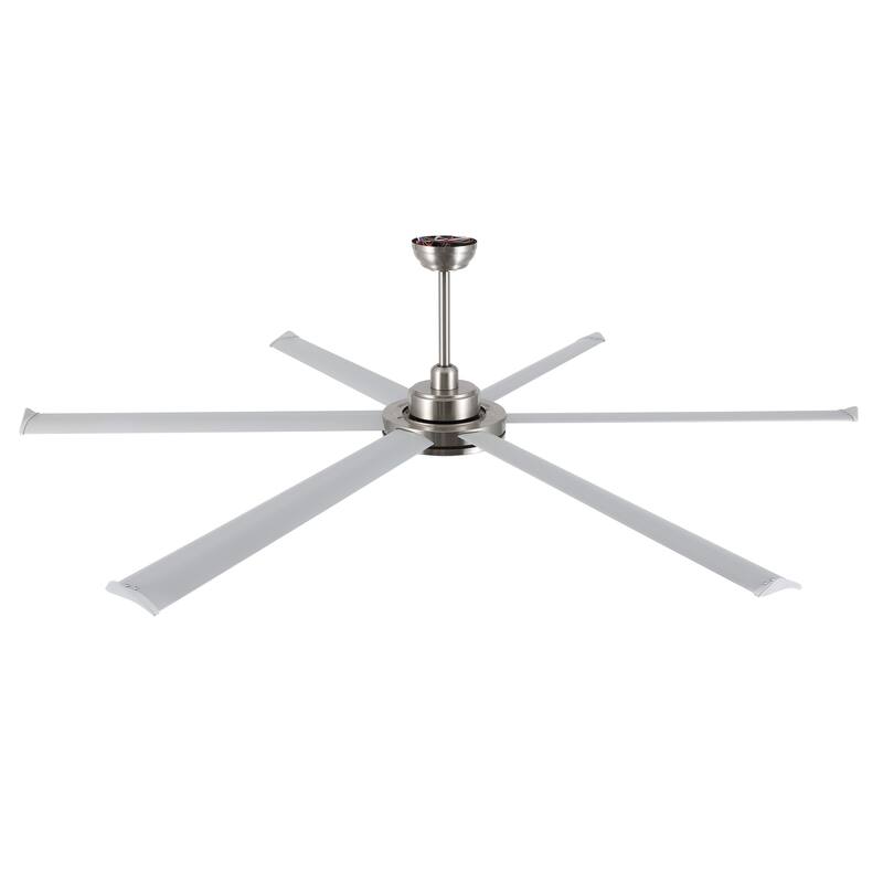 MLiAN 96 In. 6 Aluminium Blades Indoor Ceiling Fan with Light Kit and Remote - 96"