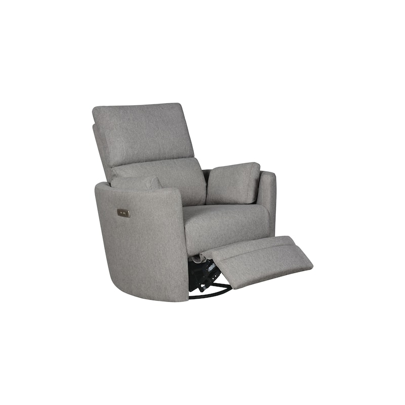 Compass Upholstered Power Swivel Glider