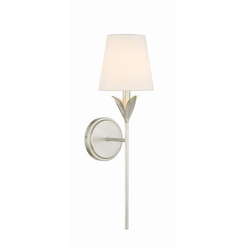 Crystorama Lighting Group 531 Broche 21" Tall Wall Sconce - Antique Silver