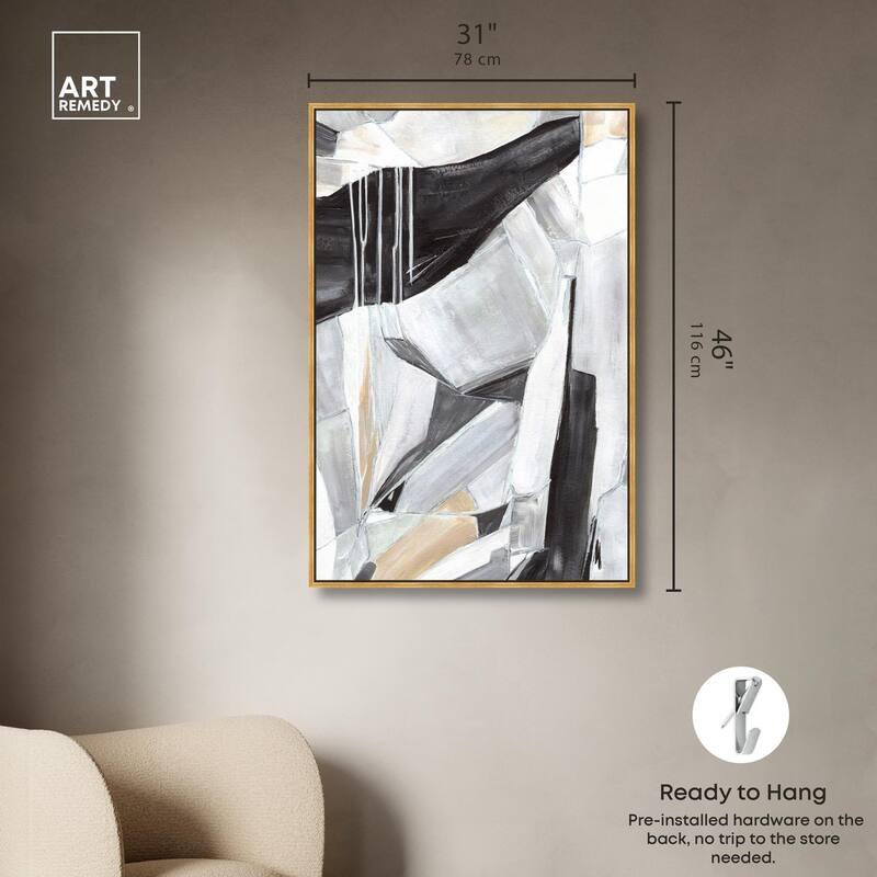 A Lonely Walk Canvas by Art Remedy