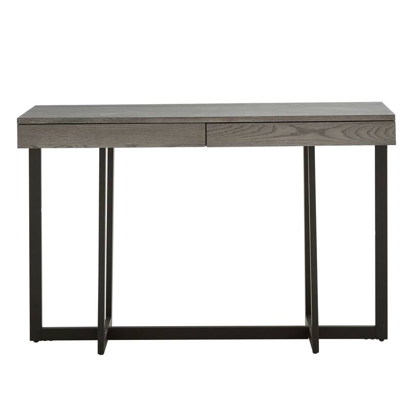 Eldersley Wood Finish Sofa Table with Two Drawers by iNSPIRE Q Modern