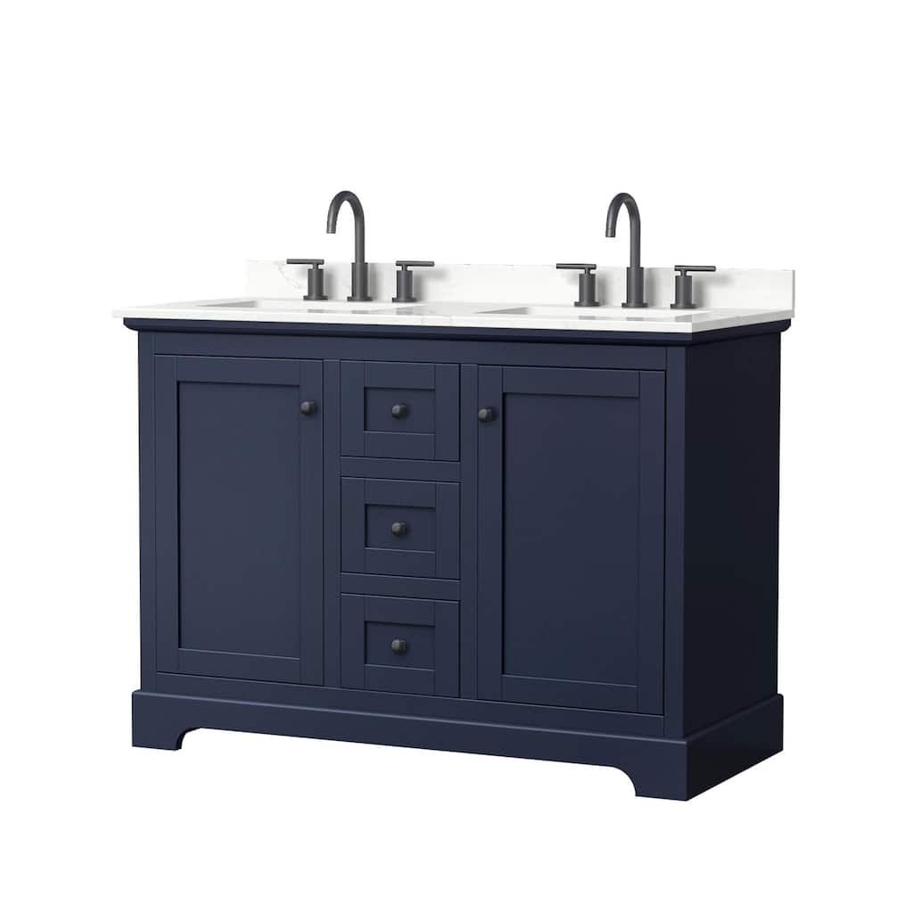 Wyndham Collection WCV232348D-QTZ-US3MXX Avery 48" Free Standing