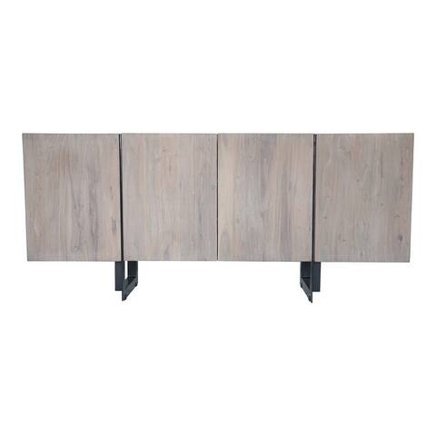 Aurelle Home Tinett Large Modern Farmhouse Storage Sideboard