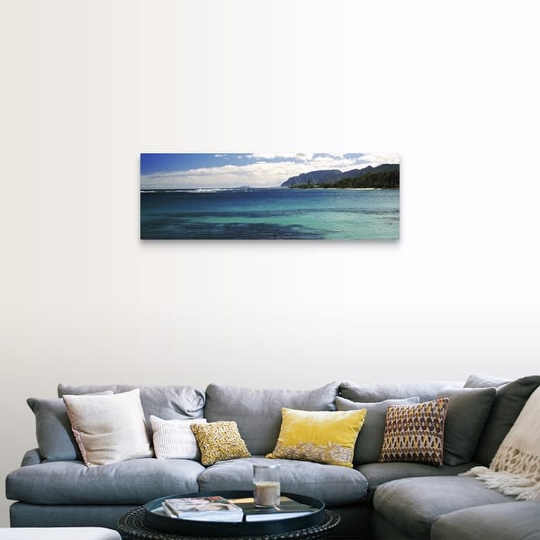 Shop Ocean View Oahu Hawaii Canvas Wall Art On Sale