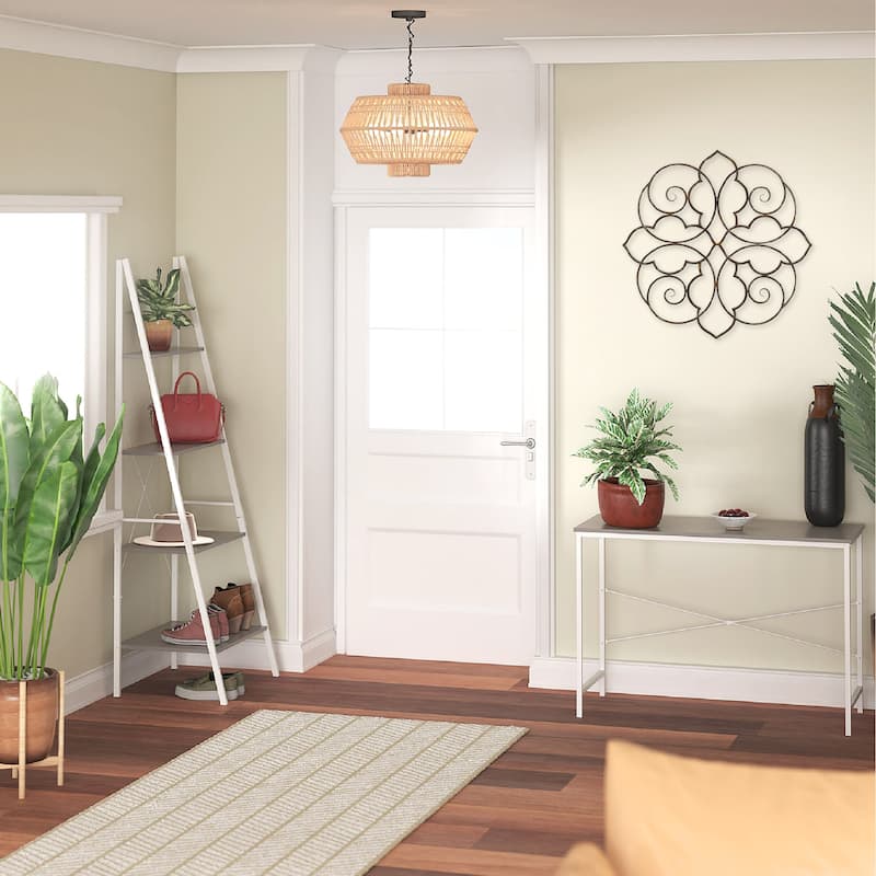 Southern Patio 27 in. H Taza Outdoor Metal Wall Decor
