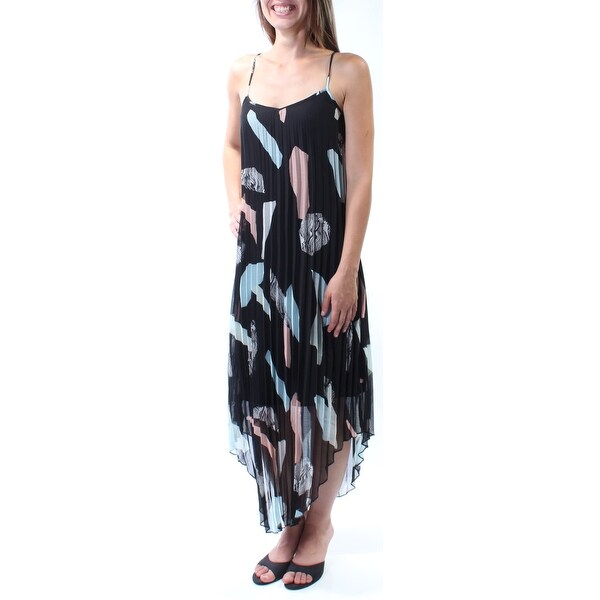 black maxi shift dress