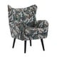 preview thumbnail 58 of 80, Alyssa Mid-century Upholstered Arm Chair by Christopher Knight Home - 30.25"D x 34.25"W x 39.75"H