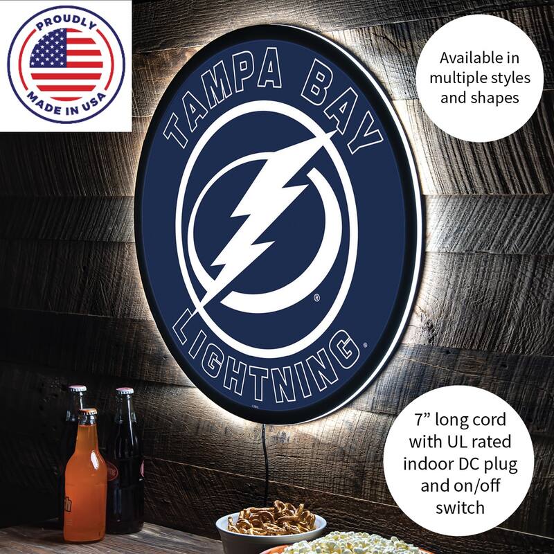 Tampa Bay Lightning LED Lighted Sign