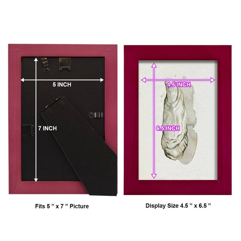 Oysters on the Bay I -Framed Print w/glass-Cherry Red