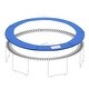 preview thumbnail 3 of 9, 8 Feet Blue Round Trampoline Safety Pad Perfect for Every-Days Use