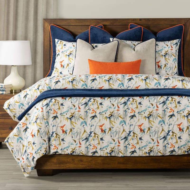 Siscovers Hummingbird Abstract Print Duvet Set