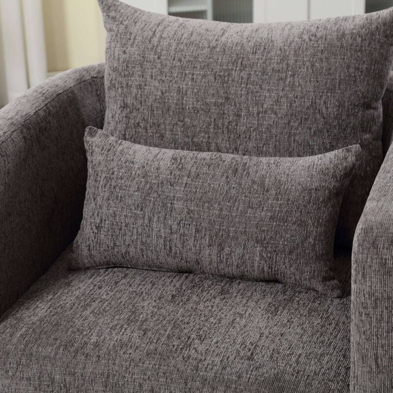 360 degree rotating bucket chair Round casual sofa chair