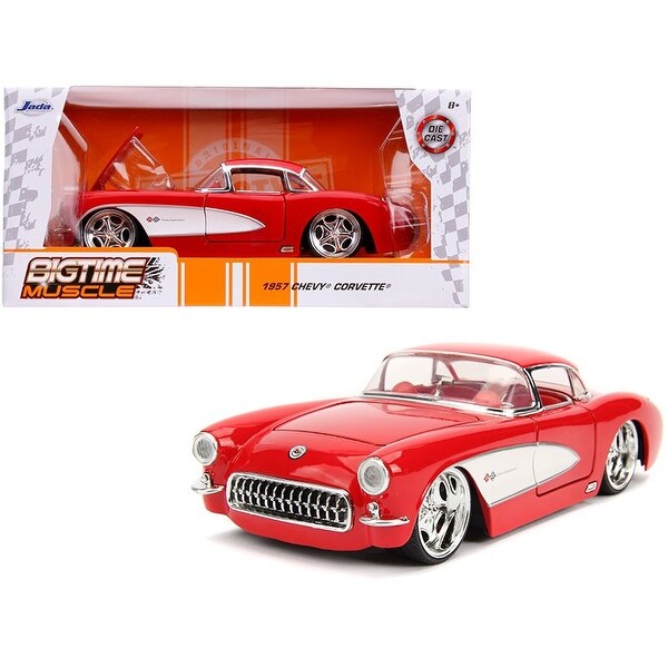 1957 chevy corvette model car