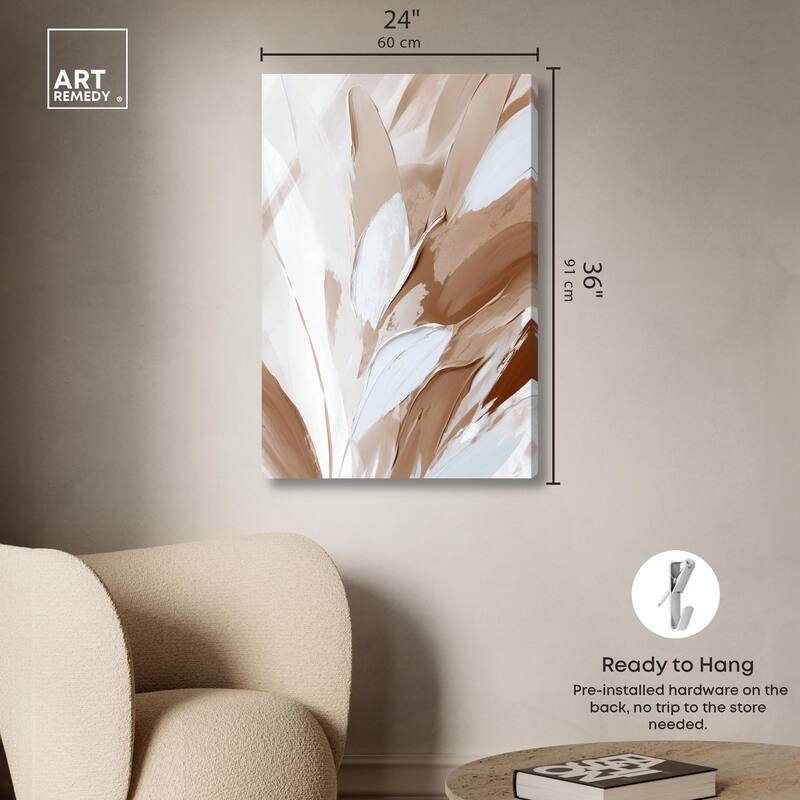 Fawn and Frost II Canvas by Art Remedy, Gallery Wrapped