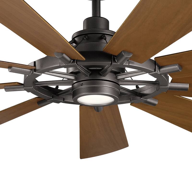 Gentry 65-inch LED Ceiling Fan (3-finish options)