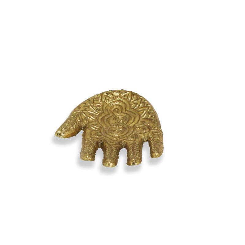 Gold Metal Alain Eastern Inspired Table Decor