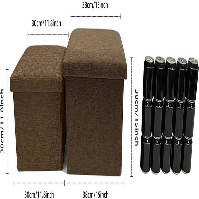 Square Ottoman 15x15x15 inches