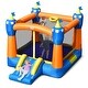 preview thumbnail 8 of 6, Inflatable Bounce House Kids Magic Castle w/ Jumping Area & Blower without Blower