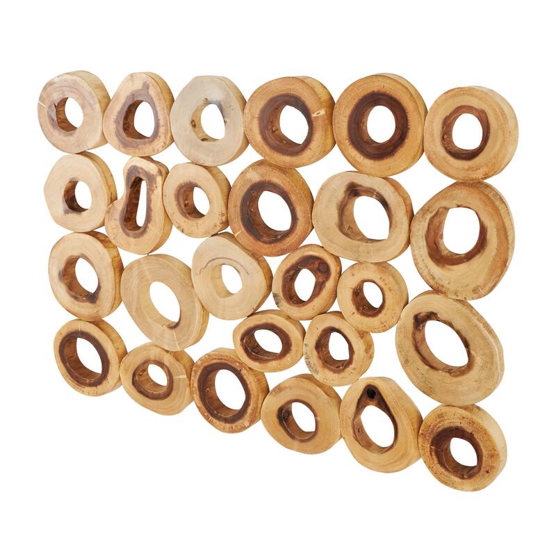 Brown Wood Abstract Home Wall Decor On Sale Bed Bath & Beyond 39057289